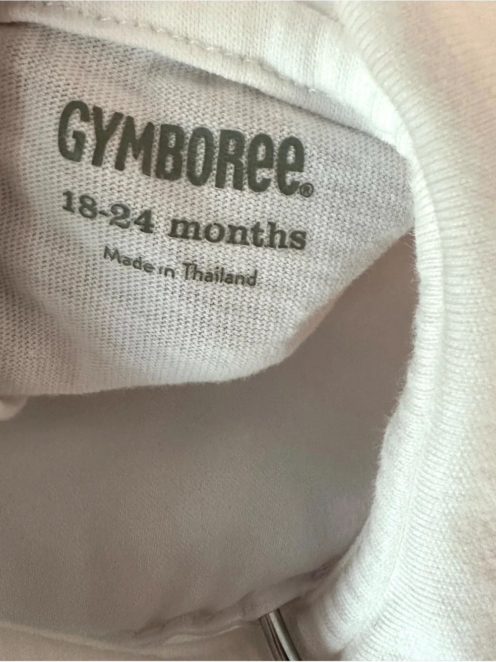 Gymboree 18-24M Apple Corduroy Jumper Dress & Heart Collar Bodysuit 2pc Set